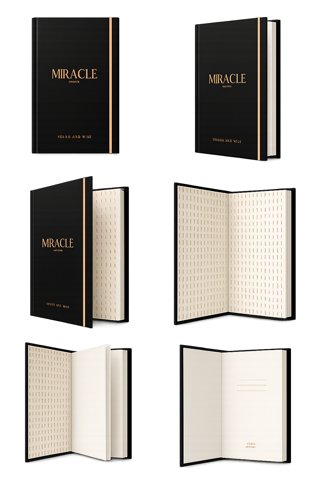 Prayer Journal – Premium Hardcover Black Edition