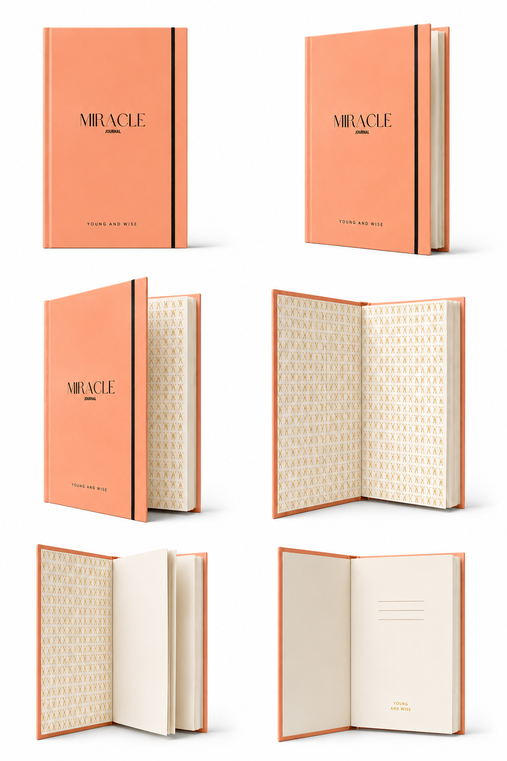 Miracle Journal – Premium Hardcover Orange Edition