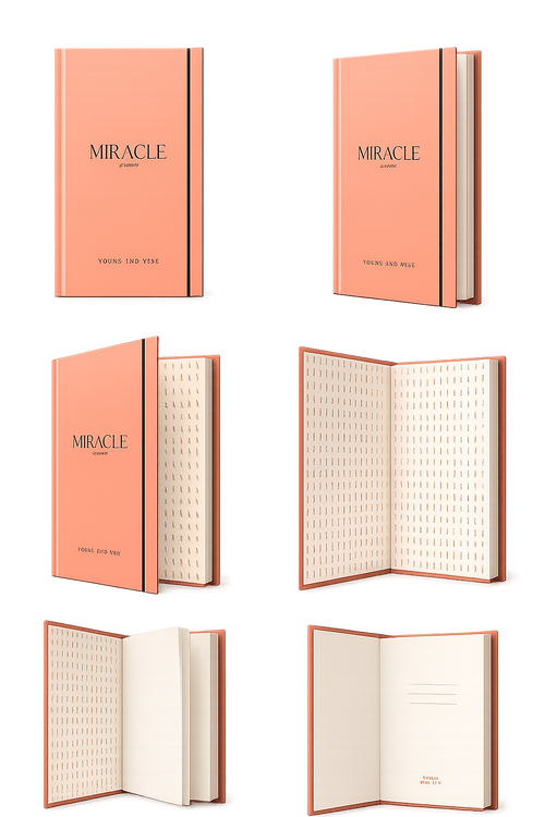 Prayer Journal – Premium Hardcover Orange Edition