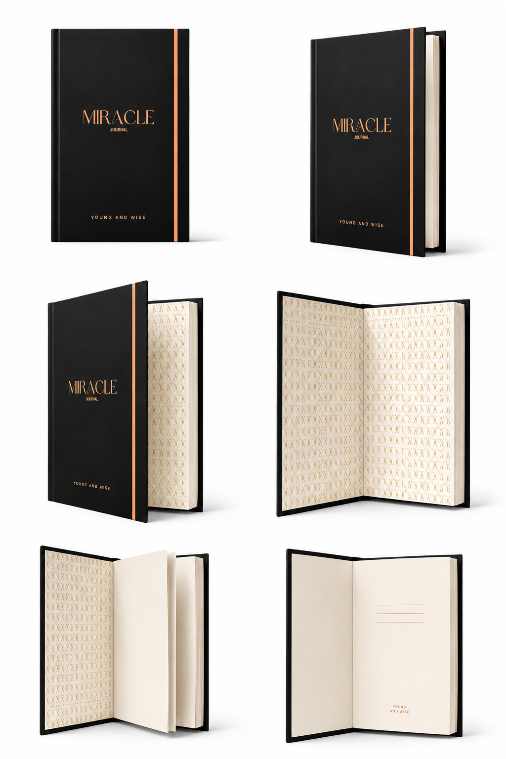 Miracle Journal – Premium Hardcover Black Edition